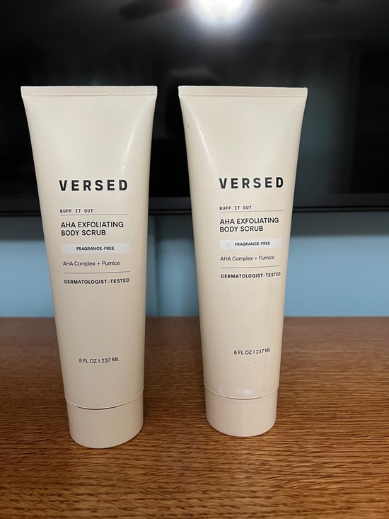 Versed Other - Versed aha exfoliating body scrub fragrance free